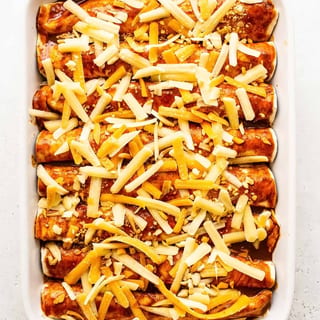 Beef Enchilada Fries