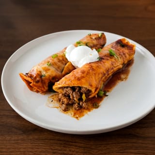 Ground Beef Enchilada - Lunch Sp