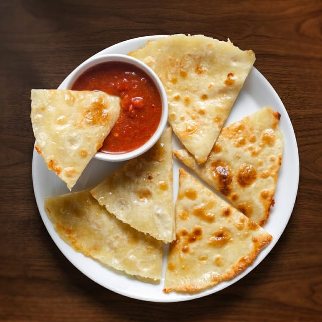 Cheese Quesadilla.