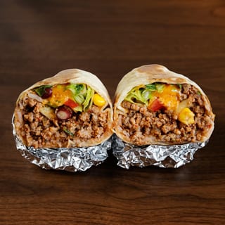 Ground Beef Burrito - Lunch Sp