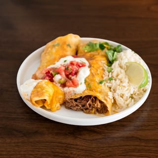 Shredded Beef Enchilada - Lunch Sp