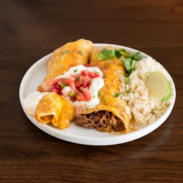 Shredded Beef Enchilada - Lunch Sp.