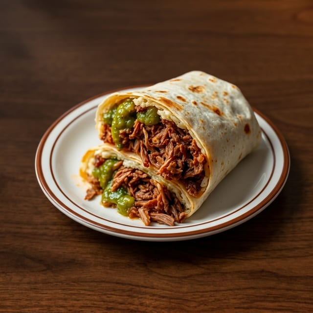 Shredded Beef Burrito - Lunch Sp.