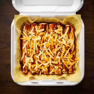 Beef Enchilada Fries