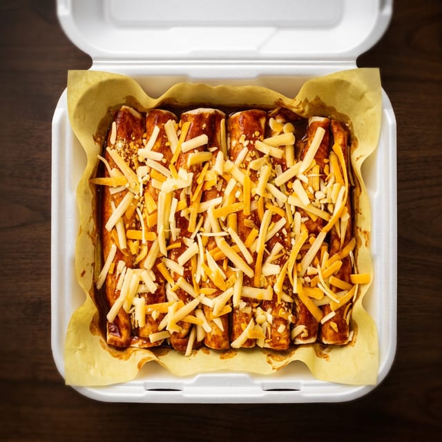 Beef Enchilada Fries.