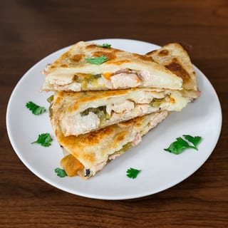 Green Chili Quesadilla