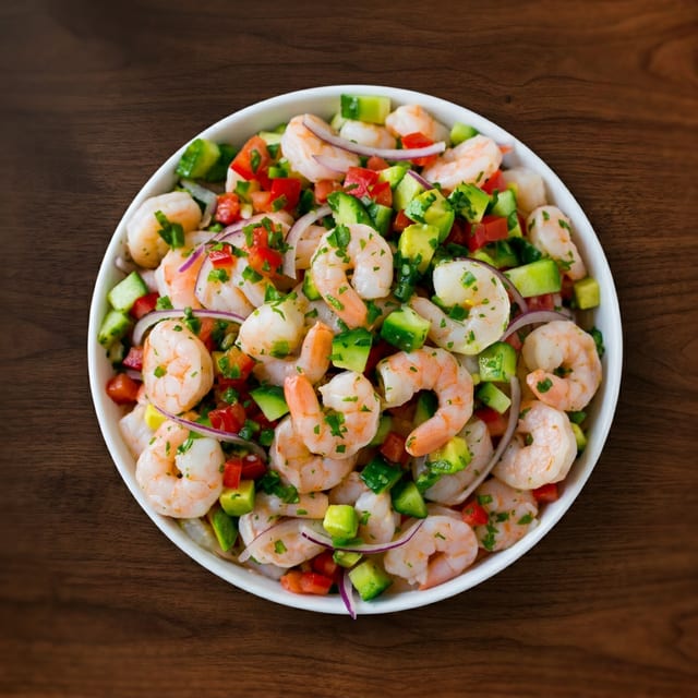 Shrimp Ceviche.