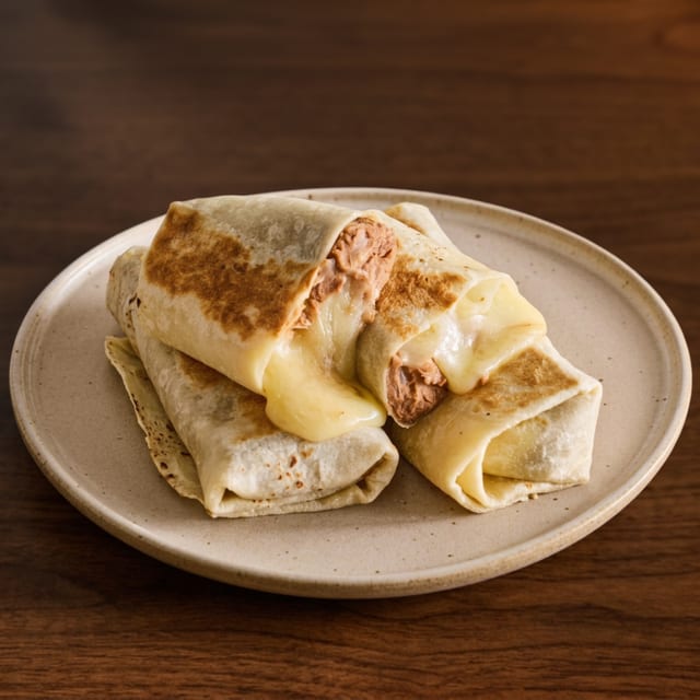 Bean and Cheese Burrito - Lunch Sp.